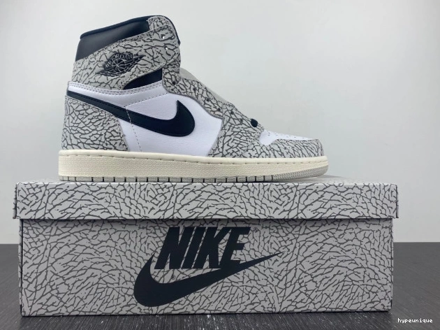 HYPE High White Jordan OG Cement DZ5485-052 1 Air 0725